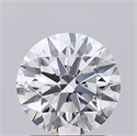 Lab Grown Diamond 1.52 Carats, Round with Ideal Cut, D Color, VS1 Clarity and Certified by IGI