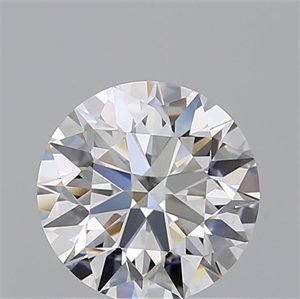 Picture of Natural Diamond 0.83 Carats, Round with Excellent Cut, F Color, VS1 Clarity and Certified by GIA