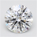 Del inventario de diamantes de laboratorio, 4.06 quilates, Redondo , Color F, claridad IF y certificado IGI