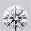 Lab Grown Diamond 1.78 Carats, Round with Excellent Cut, E Color, FL Clarity and Certified by GIA