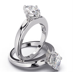 Picture of Bold and striking ring design. 1.20 carat E VVS2 Solitaire engagement ring