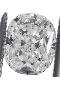 Foto 0,91 quilates, diamante cojín con talla ideal, H SI2 Eye Clean y certificado por GIA de