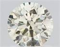 Natural Diamond 1.00 Carats, Round with Excellent Cut, N Color, VS1 Clarity and Certified by IGI