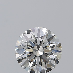 Picture of Natural Diamond 0.76 Carats, Round with Excellent Cut, H Color, VS1 Clarity and Certified by GIA