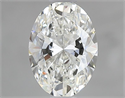 Natural Diamond 0.72 Carats, Oval with  Cut, G Color, VS1 Clarity and Certified by GIA