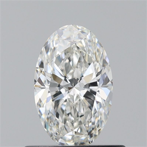 Picture of Natural Diamond 0.52 Carats, Oval with  Cut, G Color, VVS2 Clarity and Certified by GIA