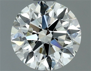 Picture of Natural Diamond 1.00 Carats, Round with Excellent Cut, J Color, IF Clarity and Certified by IGI