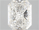 Natural Diamond 1.50 Carats, Radiant with  Cut, G Color, SI1 Clarity and Certified by GIA