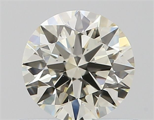 Picture of Natural Diamond 0.58 Carats, Round with Excellent Cut, J Color, VVS2 Clarity and Certified by IGI