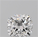 Natural Diamond 0.51 Carats, Cushion with  Cut, G Color, VVS2 Clarity and Certified by GIA
