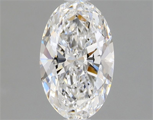Picture of Natural Diamond 0.50 Carats, Oval with  Cut, E Color, VVS2 Clarity and Certified by GIA