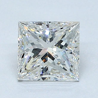 Picture of 1.01 Carats, Princess Diamond with Very Good Cut F VS2 Certified by CGL