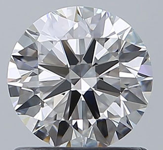 Foto 0,92 Diamante natural redondo, talla ideal G VS1 de