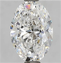 1.01 Carats, Oval Diamond with Ideal Cut, D Color, VS2 Clarity and Certified by CGL