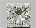 Natural Diamond 1.50 Carats, Princess with  Cut, J Color, VVS1 Clarity and Certified by IGI