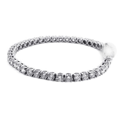 Picture of 7.60 carat tennis bracelet F+ VS1+ IDEAL-CUT!