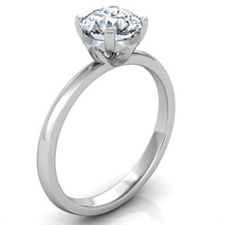 Picture of 1.20 Carat E VVS2 Ideal Cut. New Classic solitaire engagement ring