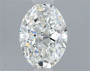 Picture of Natural Diamond 0.50 Carats, Oval with  Cut, G Color, VS2 Clarity and Certified by GIA