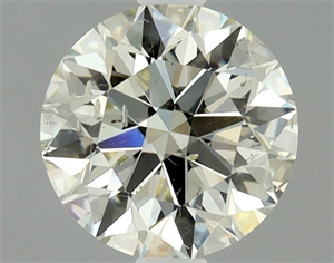 Picture of Natural Diamond 0.66 Carats, Round with Excellent Cut, M Color, SI2 Clarity and Certified by GIA