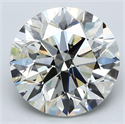 Diamante Natural 4.43 quilates, Redondo , Color K, claridad SI1 y certificado GIA