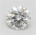Natural Diamond 1.00 Carats, Round with Excellent Cut, G Color, SI2 Clarity and Certified by GIA