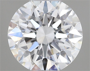 Picture of Natural Diamond 0.41 Carats, Round with Excellent Cut, E Color, VVS2 Clarity and Certified by GIA