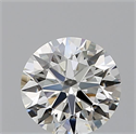 Natural Diamond 0.50 Carats, Round with Excellent Cut, I Color, IF Clarity and Certified by GIA