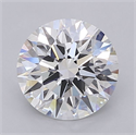 Del inventario de diamantes de laboratorio, 2.02 quilates, Redondo , Color D, claridad VVS2 y certificado IGI