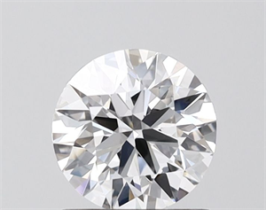 Picture of Lab Grown Diamond 1.00 Carats, Round with Ideal Cut, D Color, VVS1 Clarity and Certified by IGI