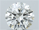 Diamante Natural 0.70 quilates, Redondo , Color H, claridad VVS1 y certificado IGI