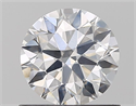 Natural Diamond 0.74 Carats, Round with Excellent Cut, E Color, SI2 Clarity and Certified by GIA