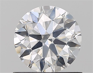 Picture of Natural Diamond 0.74 Carats, Round with Excellent Cut, E Color, SI2 Clarity and Certified by GIA
