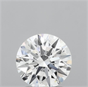 Lab Grown Diamond 1.51 Carats, Round with Ideal Cut, D Color, VVS2 Clarity and Certified by IGI