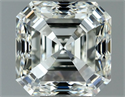 Natural Diamond 1.02 Carats, Asscher with  Cut, I Color, VVS2 Clarity and Certified by IGI
