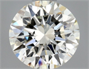 Diamante Natural 0.59 quilates, Redondo , Color K, claridad VS2 y certificado GIA