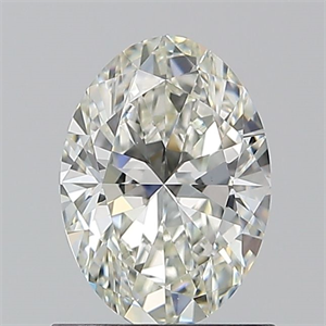 Picture of Natural Diamond 0.90 Carats, Oval with  Cut, I Color, VS1 Clarity and Certified by GIA