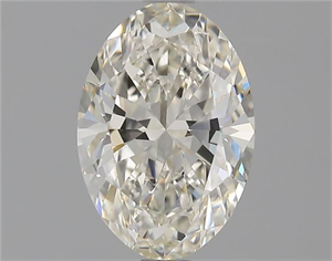 Picture of Natural Diamond 1.50 Carats, Oval with  Cut, J Color, VVS2 Clarity and Certified by GIA