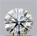 Natural Diamond 0.90 Carats, Round with Very Good Cut, J Color, VVS1 Clarity and Certified by GIA