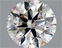 Diamante Natural 0.90 quilates, Redondo , Color H, claridad SI2 y certificado GIA