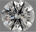 1.25 carat Natural Round  Diamond G VS2, Clarity Enhanced, Ideal Cut, certified by CGL