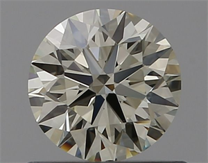 Foto Diamante Natural 0.56 quilates, Redondo , Color K, claridad IF y certificado IGI de