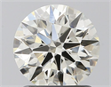 Diamante Natural 1.24 quilates, Redondo , Color J, claridad VS2 y certificado IGI