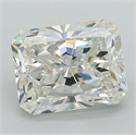 Diamante Natural 4.01 quilates, Radiante , Color I, claridad VVS1 y certificado GIA