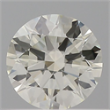 Natural Diamond 0.50 Carats, Round with Excellent Cut, M Color, VVS2 Clarity and Certified by GIA