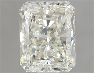 Picture of Natural Diamond 1.00 Carats, Radiant with  Cut, J Color, VS1 Clarity and Certified by GIA