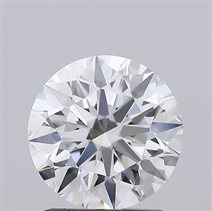 Picture of Lab Grown Diamond 1.42 Carats, Round with Ideal Cut, E Color, IF Clarity and Certified by IGI