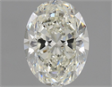 Natural Diamond 1.81 Carats, Oval with  Cut, J Color, SI2 Clarity and Certified by GIA