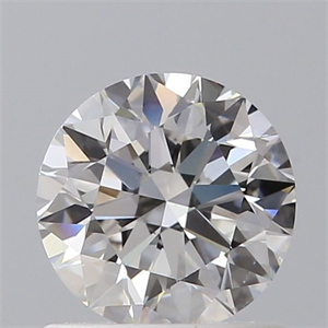 Foto Diamante Natural 0.72 quilates, Redondo , Color G, claridad VS2 y certificado GIA de