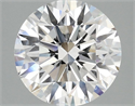 Lab Grown Diamond 2.59 Carats, Round with Ideal Cut, E Color, VVS2 Clarity and Certified by IGI