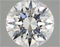 Natural Diamond 0.50 Carats, Round with Excellent Cut, E Color, SI2 Clarity and Certified by GIA